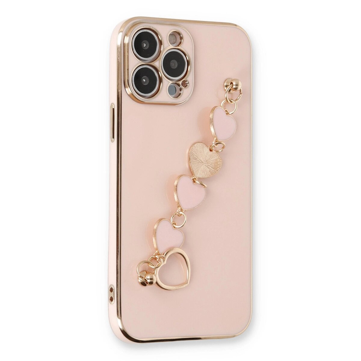 Apple İphone 14 Pro Kılıf Esila Silikon - Pudra Apple İphone 14 Pro Kılıf Esila Silikon - Pudra