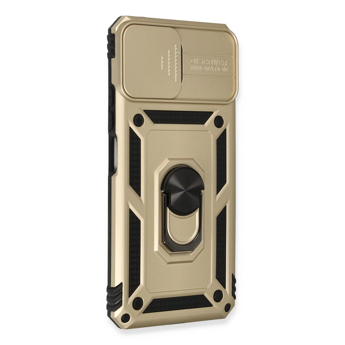 Xiaomi Mi 11 Lite Kılıf Pars Lens Yüzüklü Silikon - Gold Xiaomi Mi 11 Lite Kılıf Pars Lens Yüzüklü Silikon - Gold