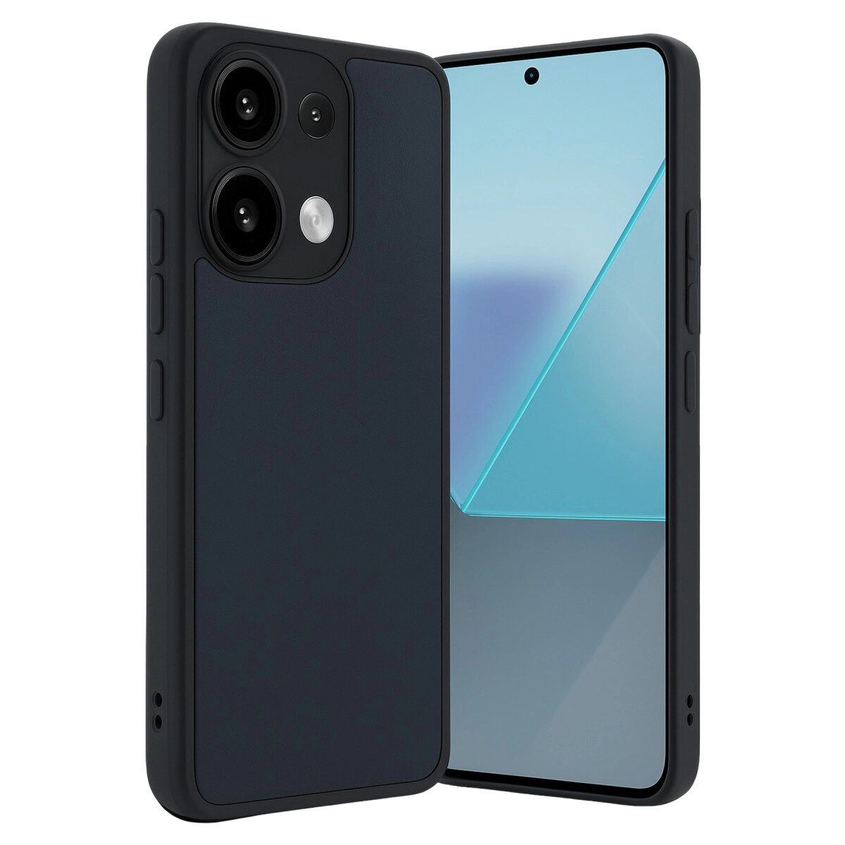 Xiaomi Redmi Note 13 4g Kılıf Aras Deri Kapak - Lacivert Xiaomi Redmi Note 13 4g Kılıf Aras Deri Kapak - Lacivert