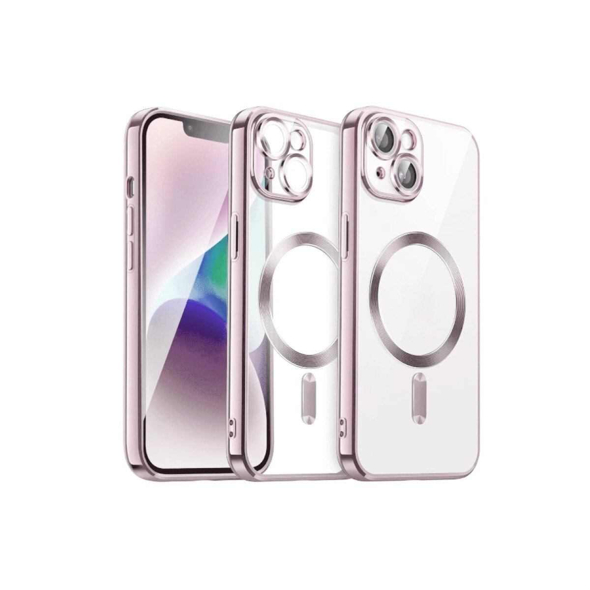 Apple İphone 15 Kılıf Kross Magneticsafe Kapak - Rose Apple İphone 15 Kılıf Kross Magneticsafe Kapak - Rose