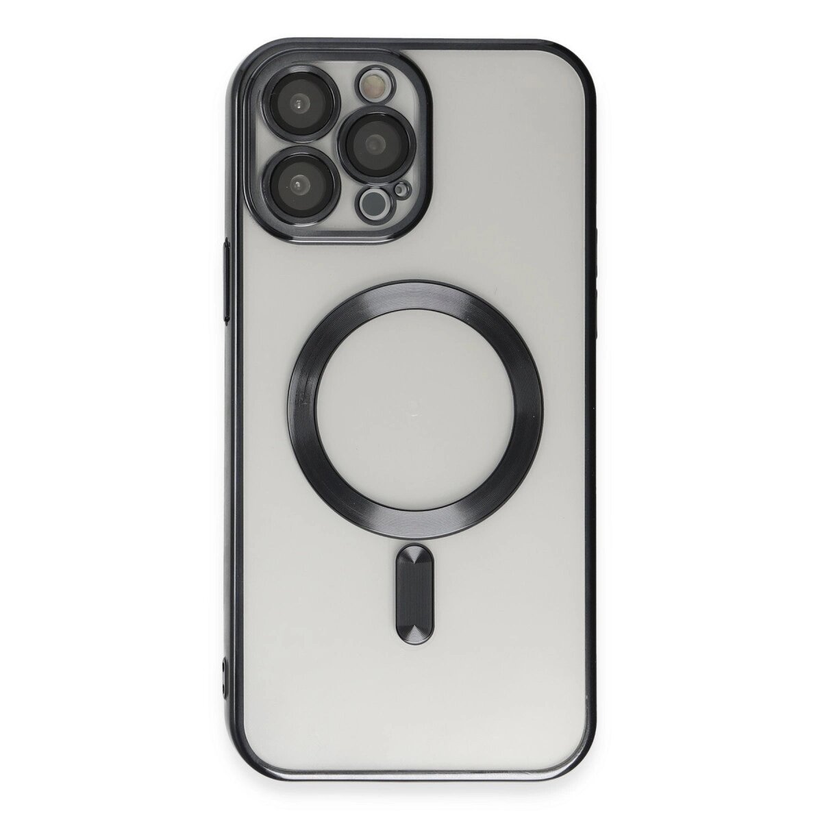 Apple İphone 15 Pro Kılıf Kross Magneticsafe Kapak - Siyah Apple İphone 15 Pro Kılıf Kross Magneticsafe Kapak - Siyah
