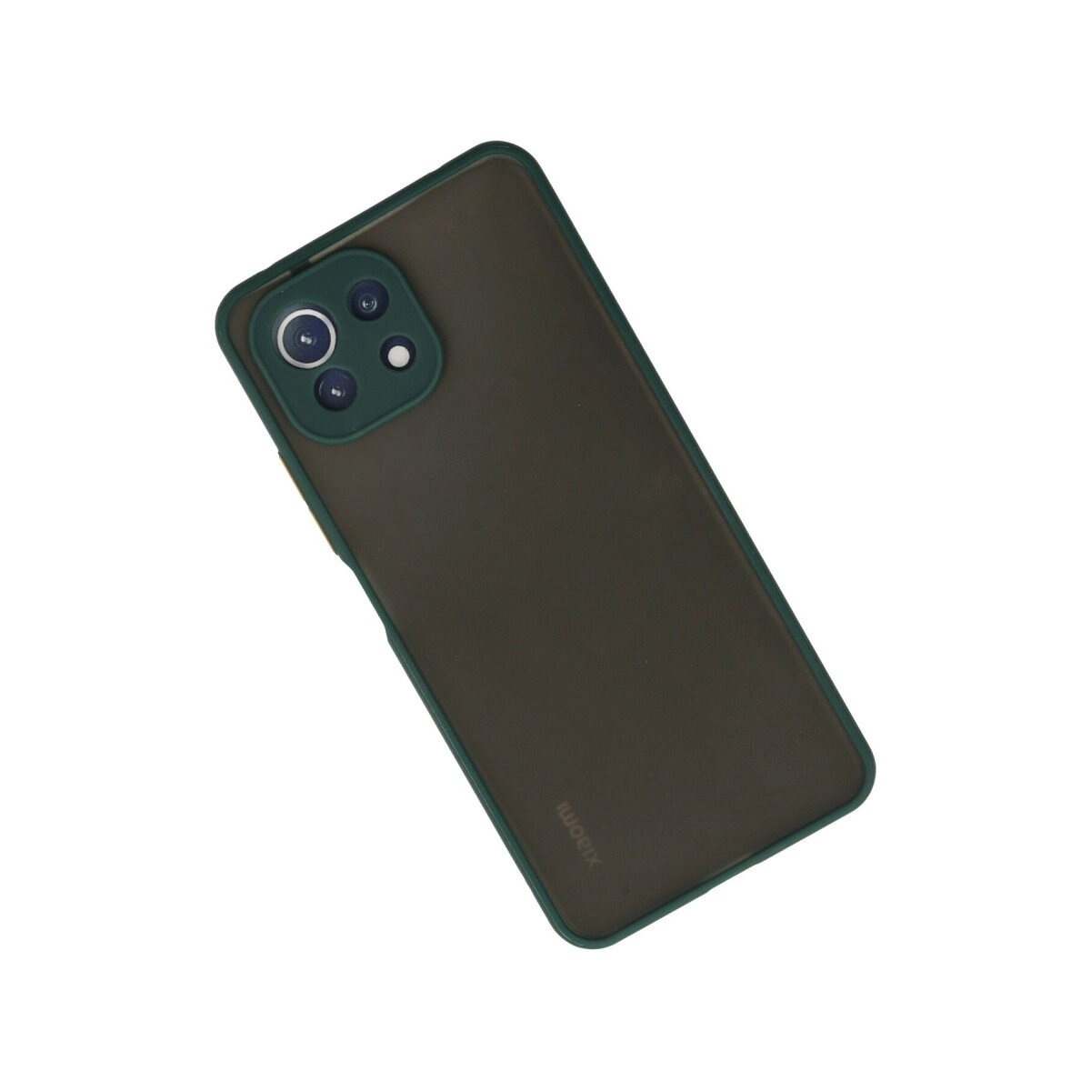 Xiaomi Mi 11 Lite Kılıf Montreal Silikon Kapak - Yeşil Xiaomi Mi 11 Lite Kılıf Montreal Silikon Kapak - Yeşil