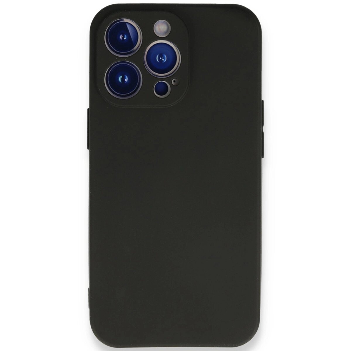 Apple İphone 14 Pro Max Kılıf First Silikon - Siyah