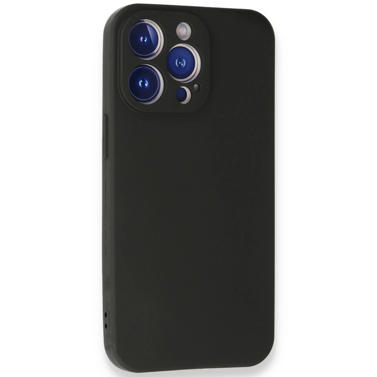 Apple İphone 14 Pro Max Kılıf First Silikon - Siyah
