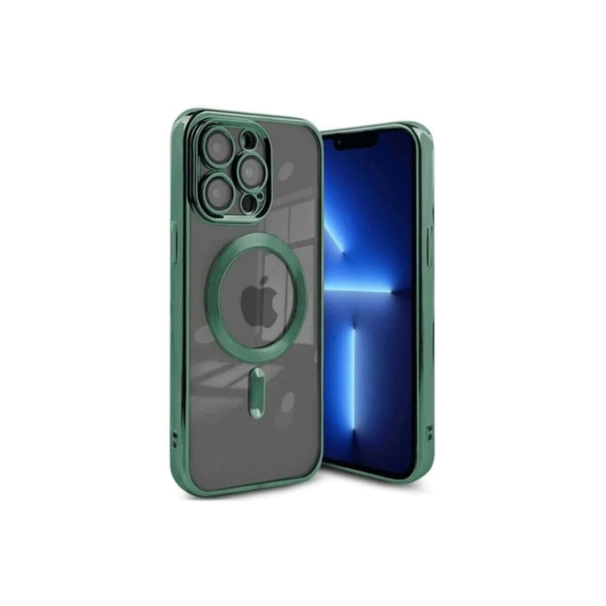 Apple İphone 15 Pro Kılıf Kross Magneticsafe Kapak - Koyu Yeşil Apple İphone 15 Pro Kılıf Kross Magneticsafe Kapak - Koyu Yeşil