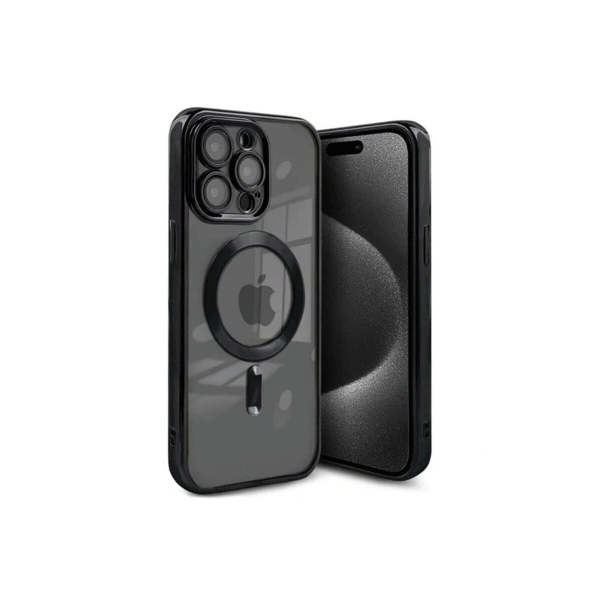 Apple İphone 15 Pro Max Kılıf Kross Magneticsafe Kapak - Siyah Apple İphone 15 Pro Max Kılıf Kross Magneticsafe Kapak - Siyah