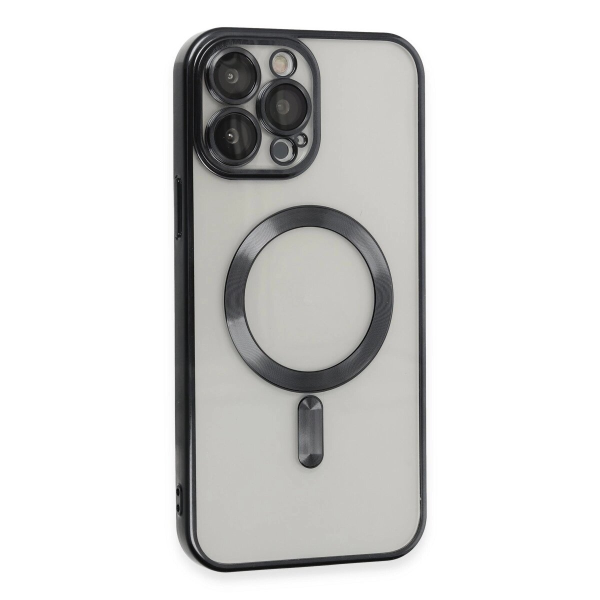 Apple İphone 15 Pro Max Kılıf Kross Magneticsafe Kapak - Siyah Apple İphone 15 Pro Max Kılıf Kross Magneticsafe Kapak - Siyah