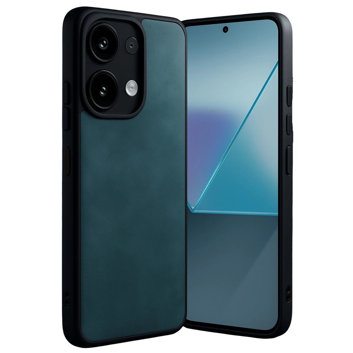 Xiaomi Redmi Note 13 Pro 5g Kılıf Aras Deri Kapak - Koyu Yeşil Xiaomi Redmi Note 13 Pro 5g Kılıf Aras Deri Kapak - Koyu Yeşil