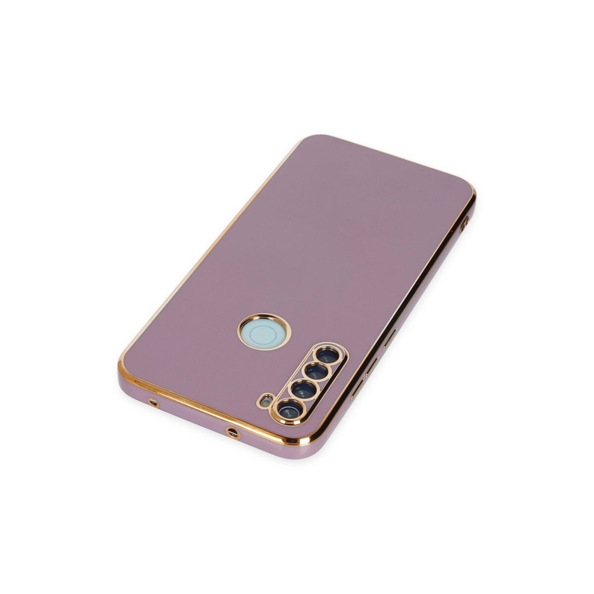 Xiaomi Redmi Note 8 Kılıf Volet Silikon - Mor