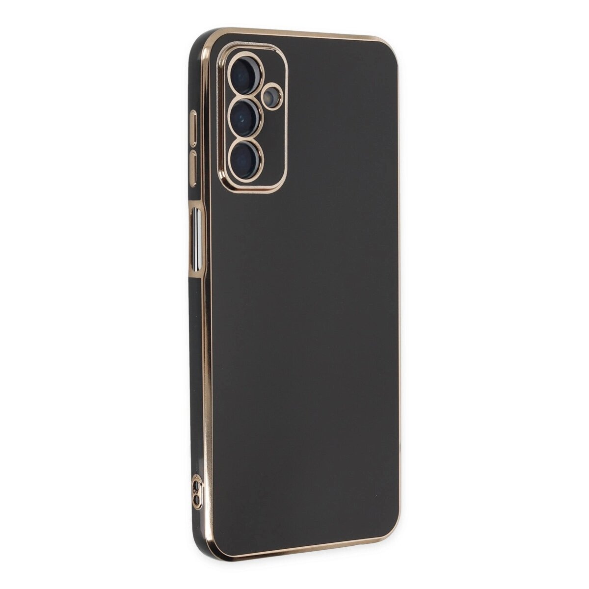 Samsung Galaxy M23 Kılıf Volet Silikon - Siyah Samsung Galaxy M23 Kılıf Volet Silikon - Siyah