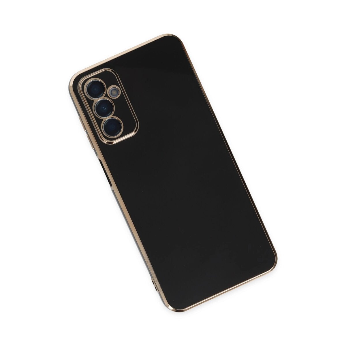 Samsung Galaxy M23 Kılıf Volet Silikon - Siyah Samsung Galaxy M23 Kılıf Volet Silikon - Siyah