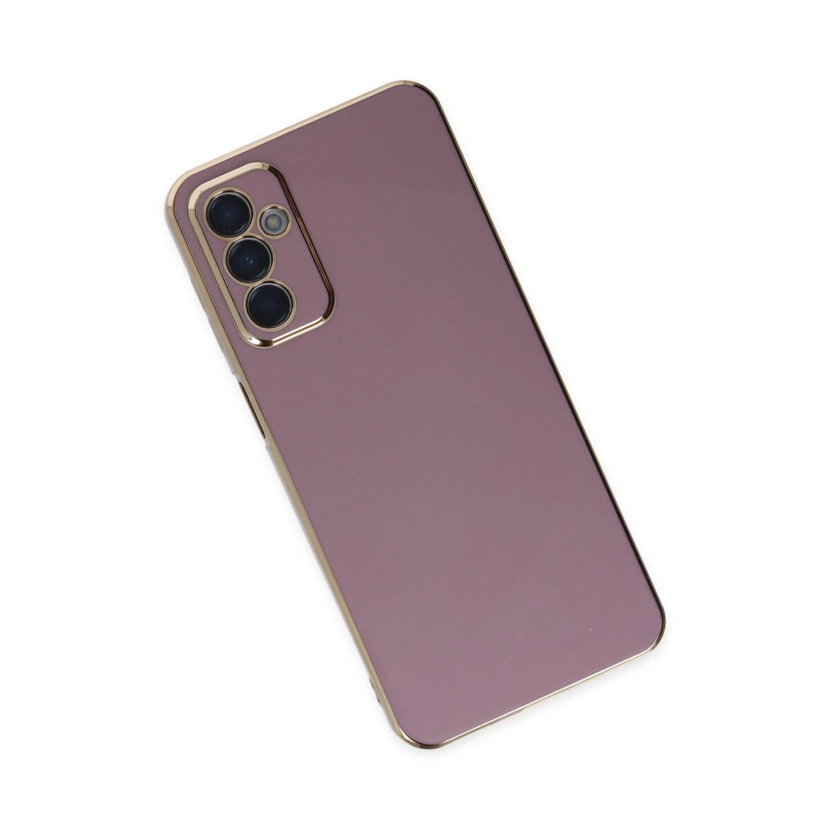 Samsung Galaxy M23 Kılıf Volet Silikon - Mor Samsung Galaxy M23 Kılıf Volet Silikon - Mor