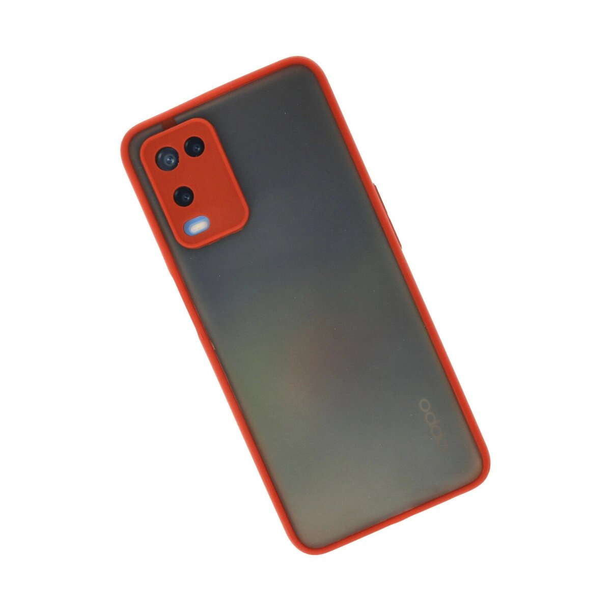 Oppo A54 4g Kılıf Montreal Silikon Kapak - Kırmızı Oppo A54 4g Kılıf Montreal Silikon Kapak - Kırmızı