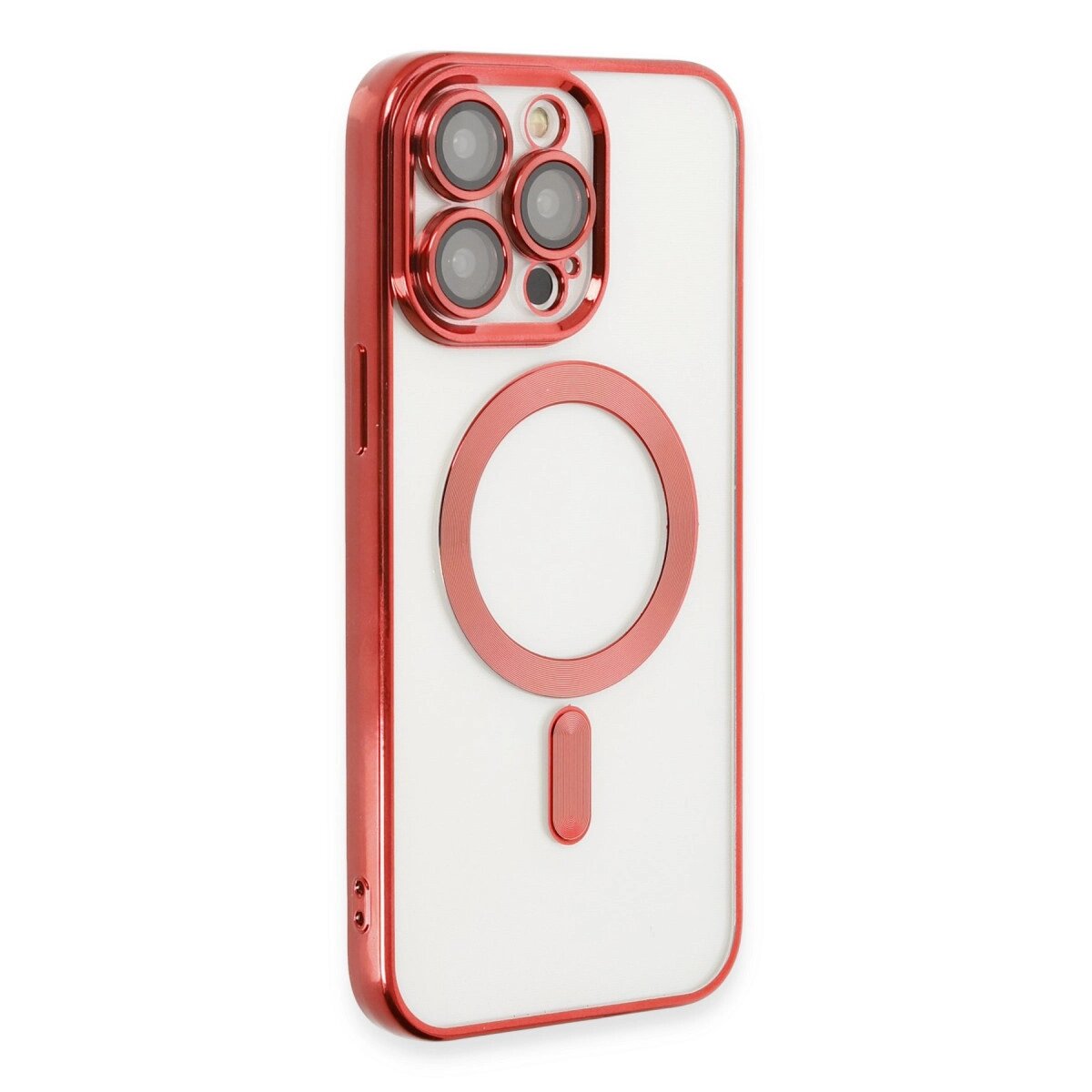 Apple İphone 13 Pro Max Kılıf Kross Magneticsafe Kapak - Kırmızı