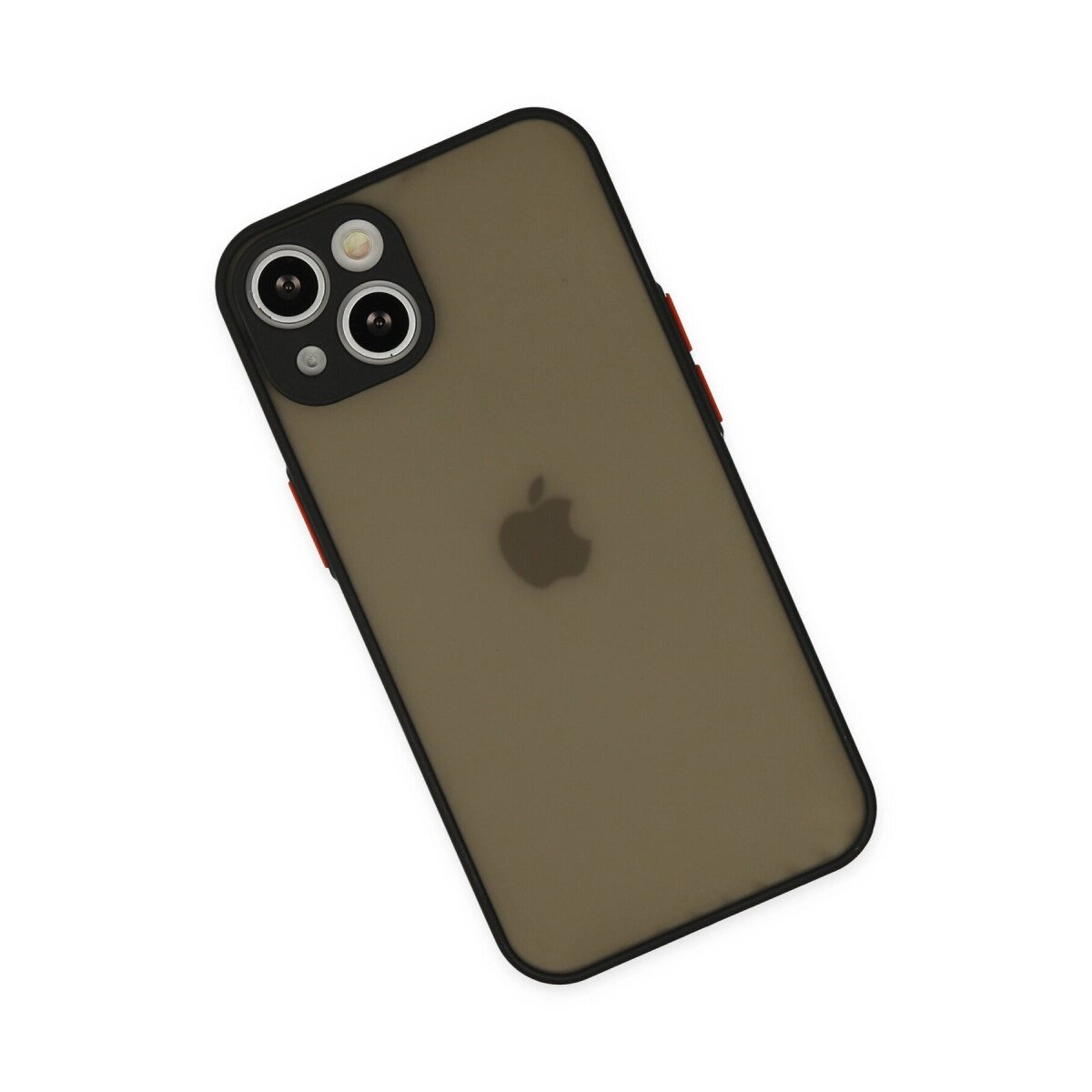 Apple İphone 15 Kılıf Montreal Silikon Kapak - Siyah Apple İphone 15 Kılıf Montreal Silikon Kapak - Siyah
