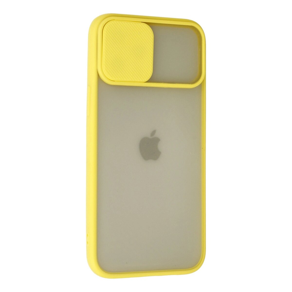 Apple İphone 12 Pro Max Kılıf Palm Buzlu Kamera Sürgülü Silikon - Sarı Apple İphone 12 Pro Max Kılıf Palm Buzlu Kamera Sürgülü Silikon - Sarı