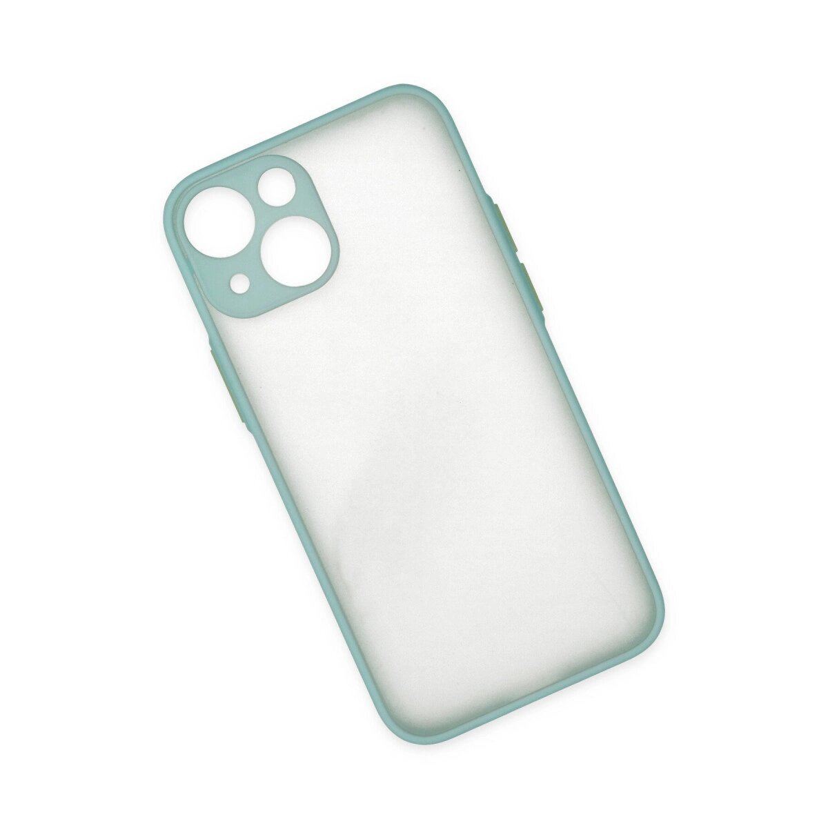 Apple İphone 15 Plus Kılıf Montreal Silikon Kapak - Açık Yeşil