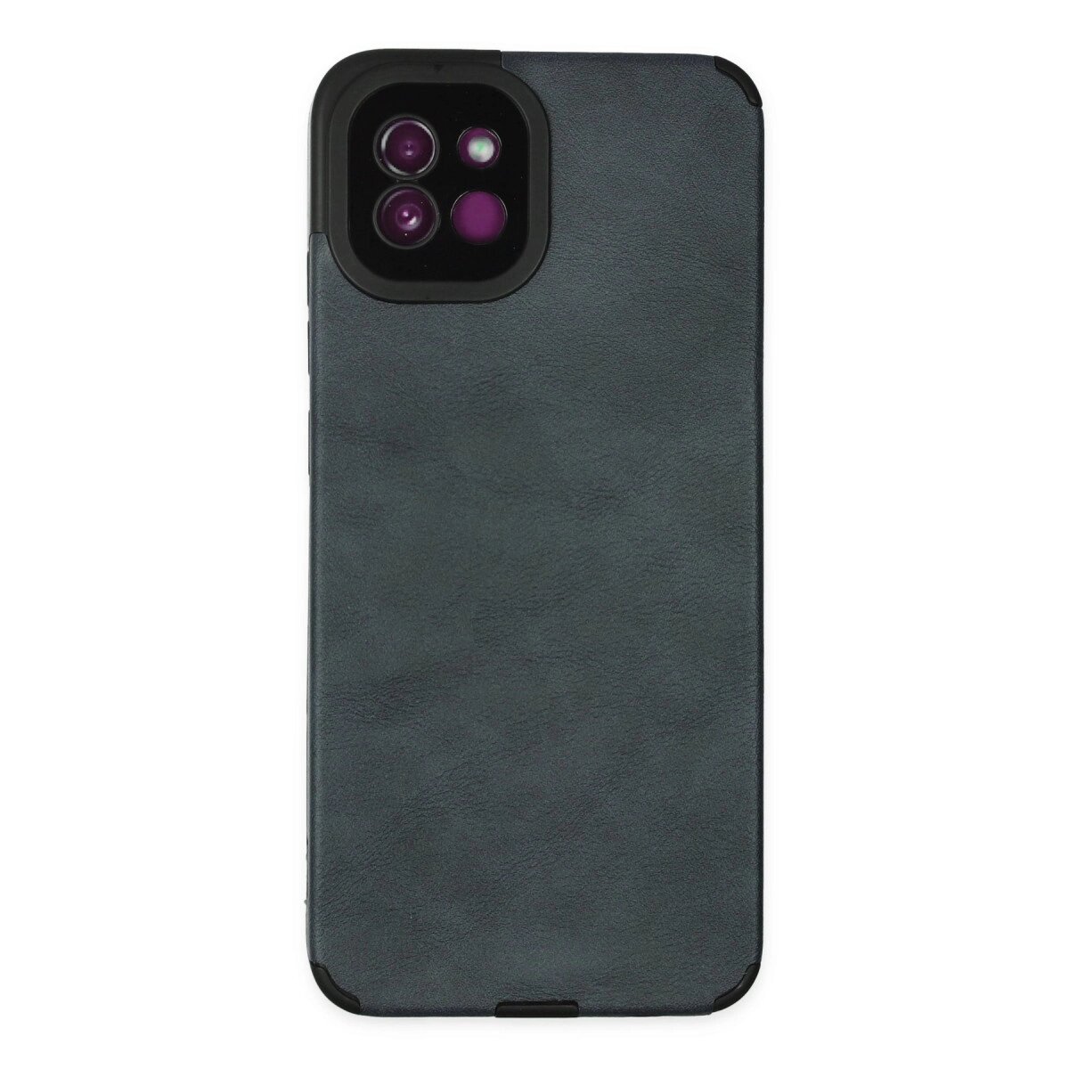 Samsung Galaxy A03 Kılıf Loop Deri Silikon - Lacivert