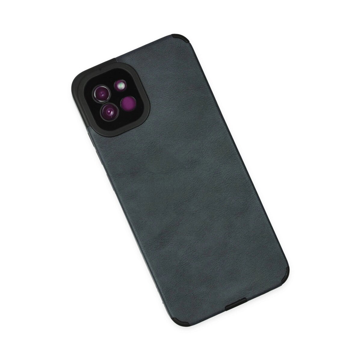 Samsung Galaxy A03 Kılıf Loop Deri Silikon - Lacivert