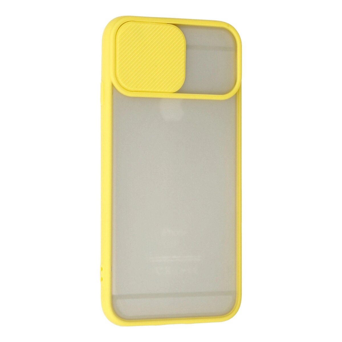 Apple İphone 6 Plus Kılıf Palm Buzlu Kamera Sürgülü Silikon - Sarı Apple İphone 6 Plus Kılıf Palm Buzlu Kamera Sürgülü Silikon - Sarı