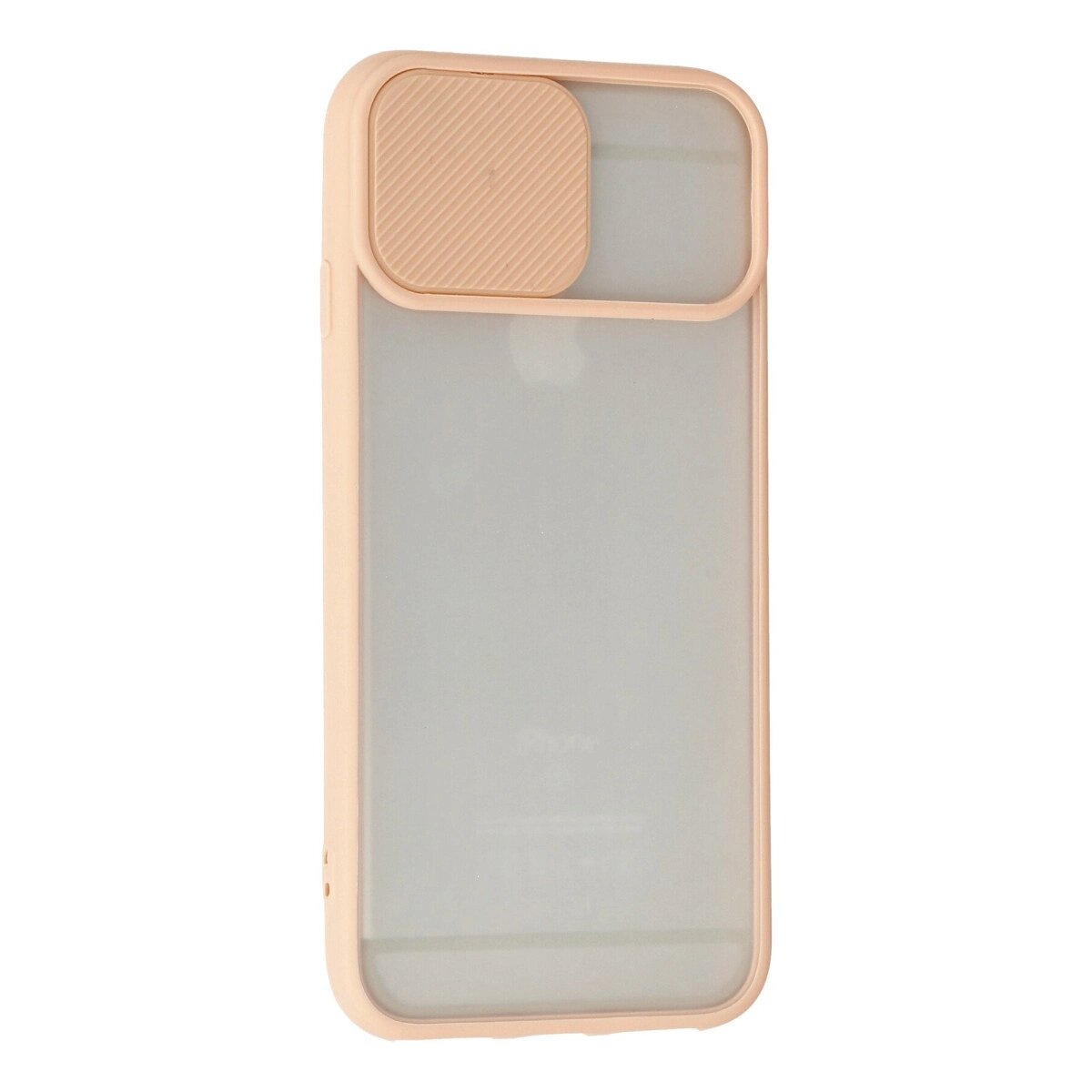 Apple İphone 6 Plus Kılıf Palm Buzlu Kamera Sürgülü Silikon - Pembe Apple İphone 6 Plus Kılıf Palm Buzlu Kamera Sürgülü Silikon - Pembe