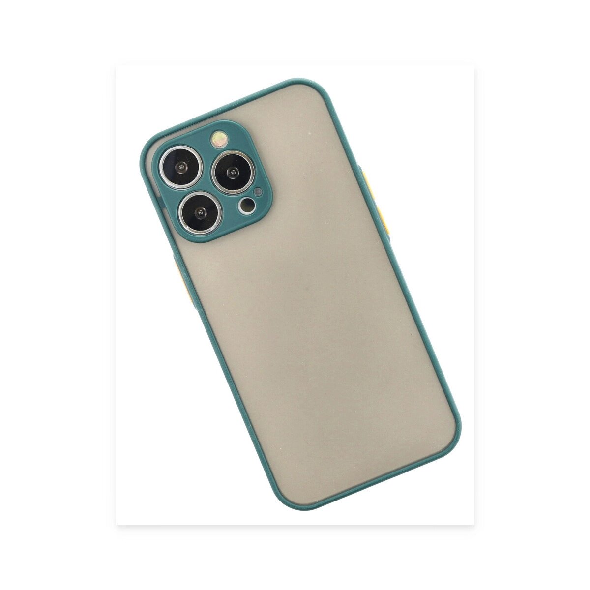Apple İphone 15 Pro Max Kılıf Montreal Silikon Kapak - Yeşil Apple İphone 15 Pro Max Kılıf Montreal Silikon Kapak - Yeşil