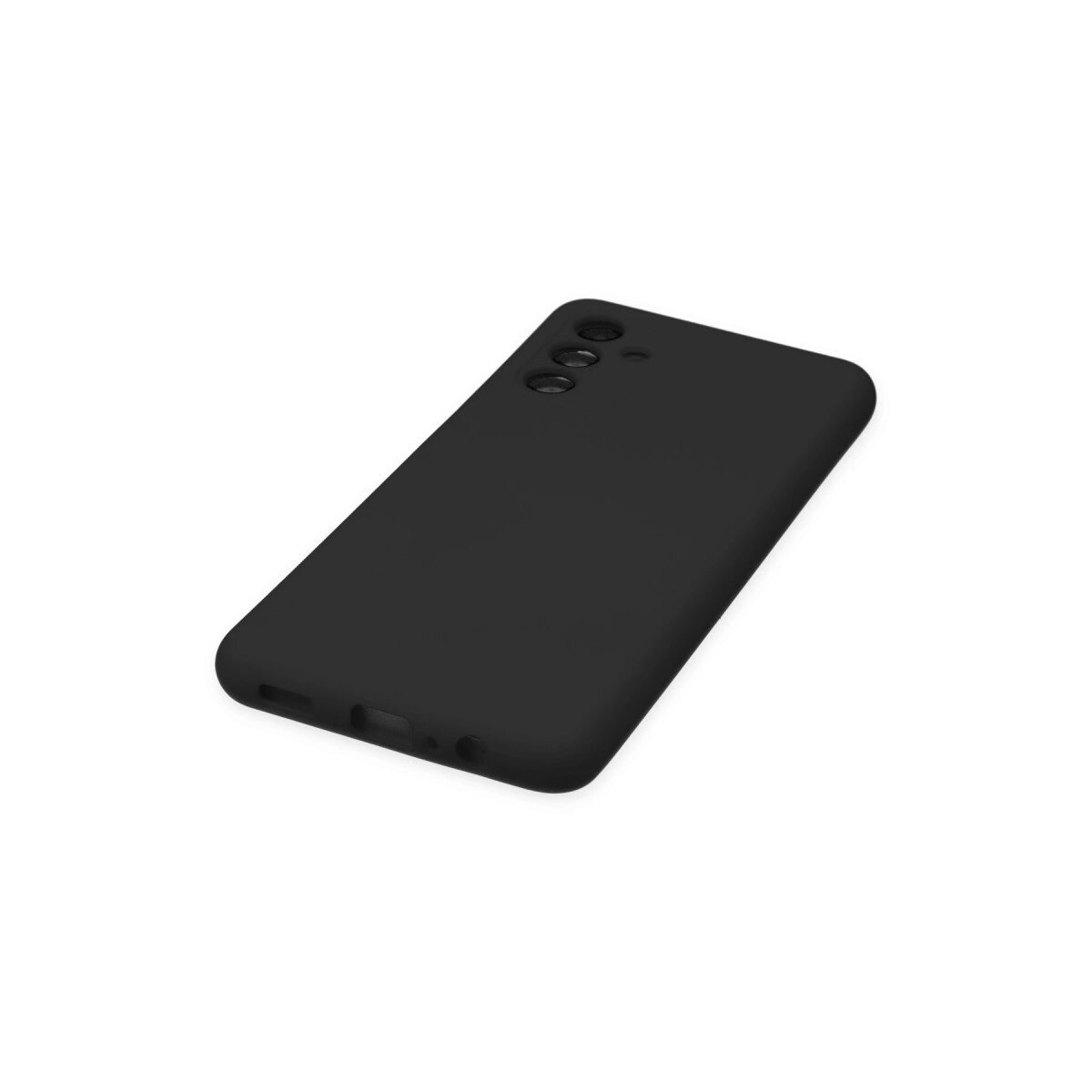 Samsung Galaxy A04s Kılıf Nano İçi Kadife Silikon - Siyah Samsung Galaxy A04s Kılıf Nano İçi Kadife Silikon - Siyah