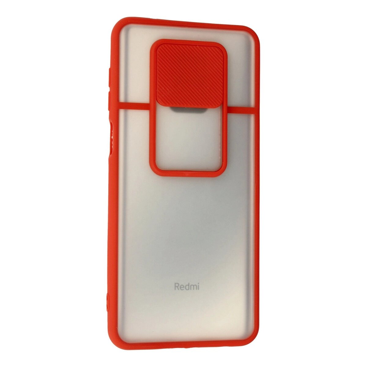 Xiaomi Redmi Note 9 Pro Kılıf Palm Buzlu Kamera Sürgülü Silikon - Kırmızı Xiaomi Redmi Note 9 Pro Kılıf Palm Buzlu Kamera Sürgülü Silikon - Kırmızı