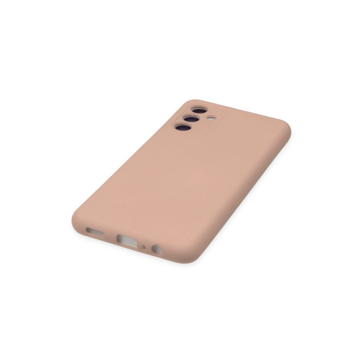 Samsung Galaxy A04s Kılıf Nano İçi Kadife Silikon - Pudra Samsung Galaxy A04s Kılıf Nano İçi Kadife Silikon - Pudra