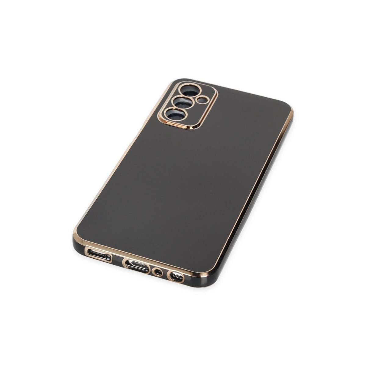 Samsung Galaxy A04s Kılıf Volet Silikon - Siyah Samsung Galaxy A04s Kılıf Volet Silikon - Siyah