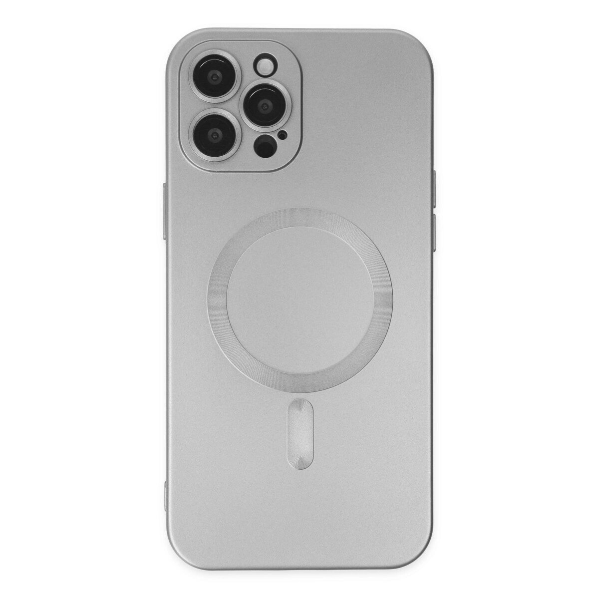Apple İphone 12 Pro Max Kılıf Moshi Lens Magneticsafe Silikon - Gümüş Apple İphone 12 Pro Max Kılıf Moshi Lens Magneticsafe Silikon - Gümüş