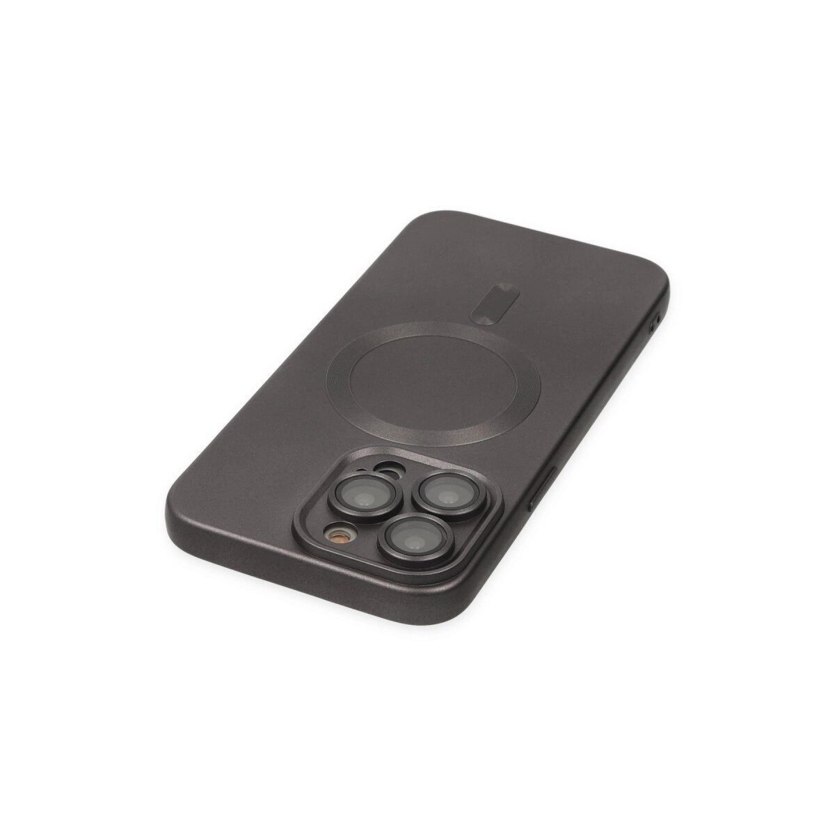 Apple İphone 13 Pro Kılıf Moshi Lens Magneticsafe Silikon - Füme Apple İphone 13 Pro Kılıf Moshi Lens Magneticsafe Silikon - Füme
