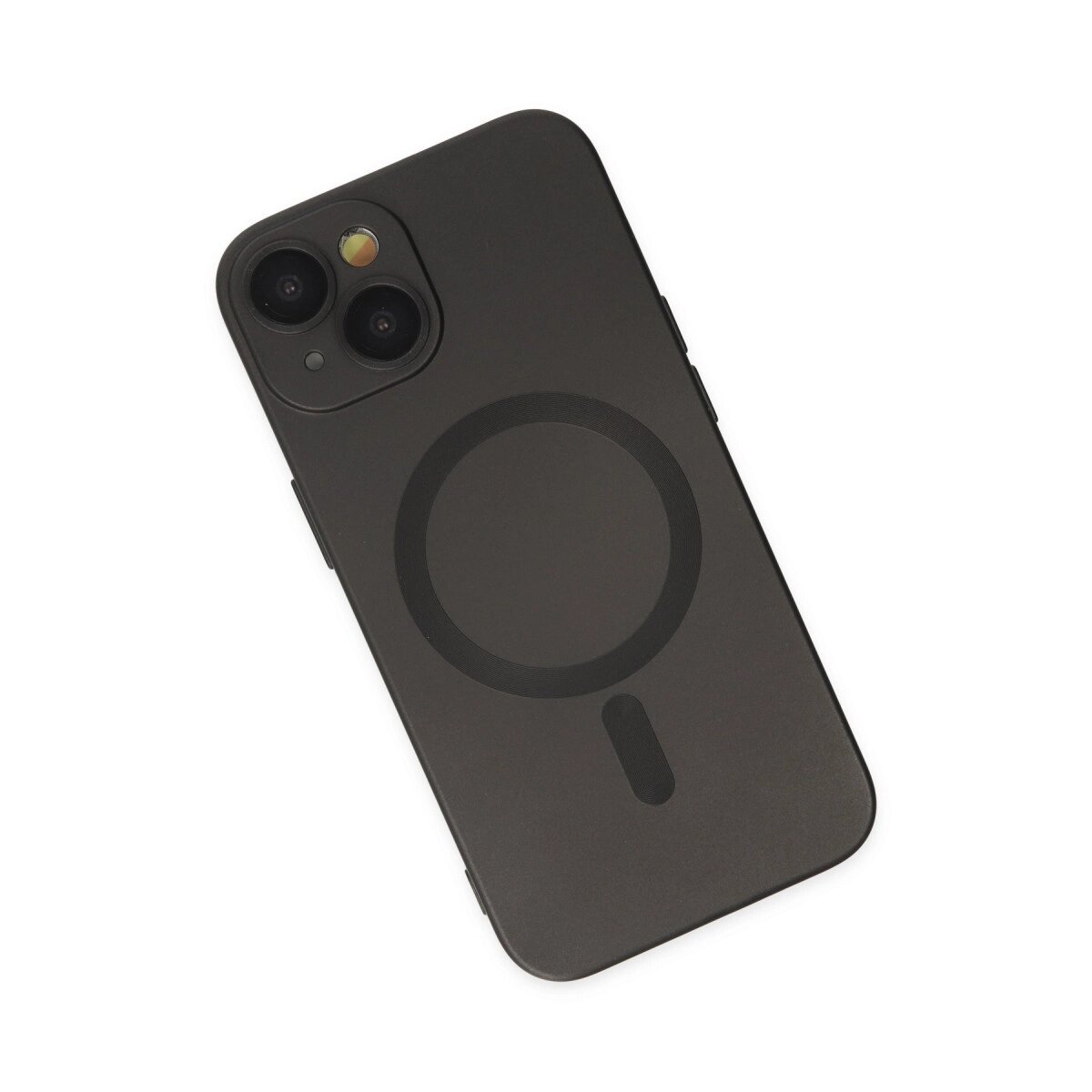 Apple İphone 14 Plus Kılıf Moshi Lens Magneticsafe Silikon - Siyah