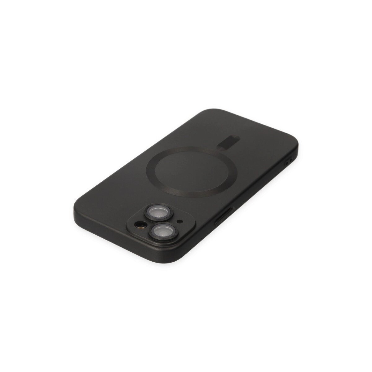 Apple İphone 14 Plus Kılıf Moshi Lens Magneticsafe Silikon - Siyah