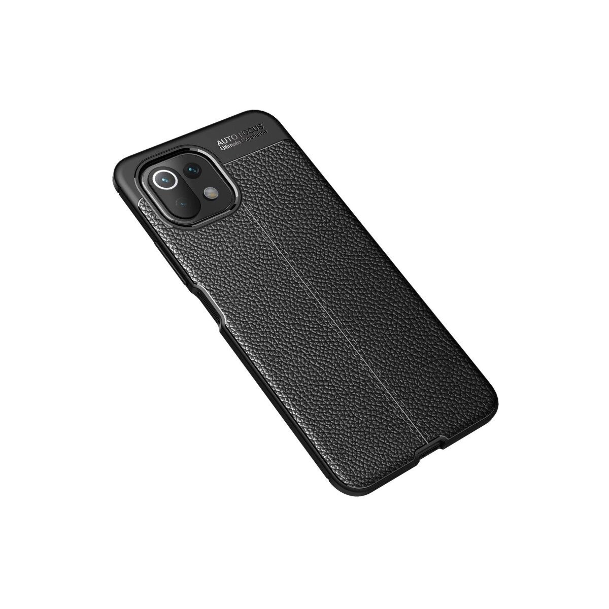 Xiaomi Mi 11 Lite Kılıf Auto Focus Kapak - Siyah Xiaomi Mi 11 Lite Kılıf Auto Focus Kapak - Siyah