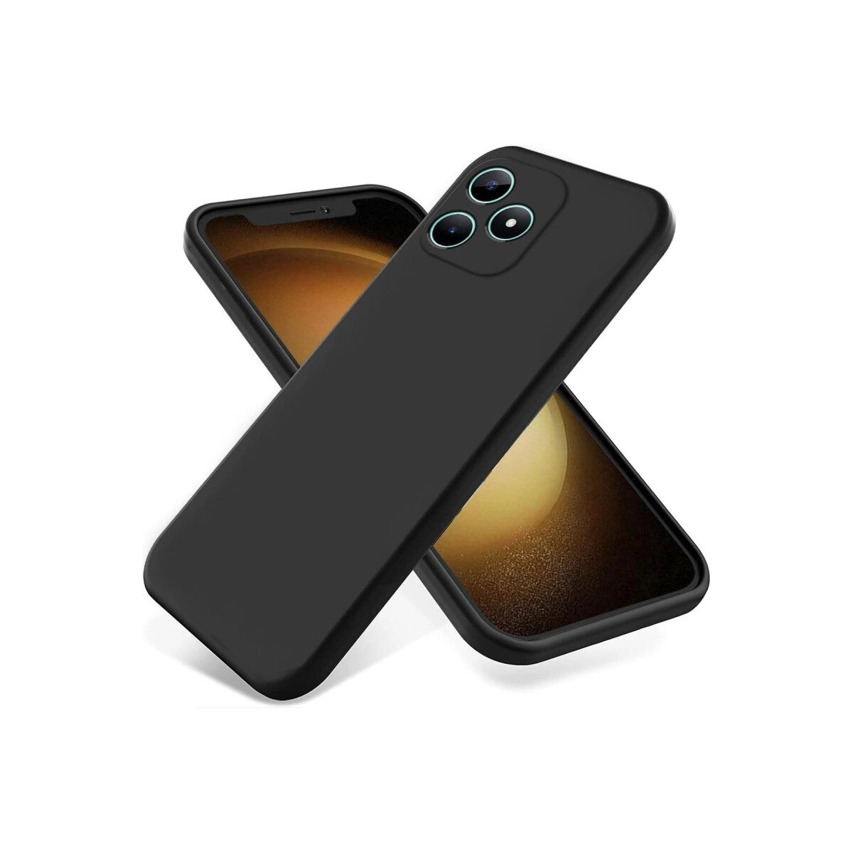 Realme Note 50 4g Kılıf First Silikon - Siyah Realme Note 50 4g Kılıf First Silikon - Siyah