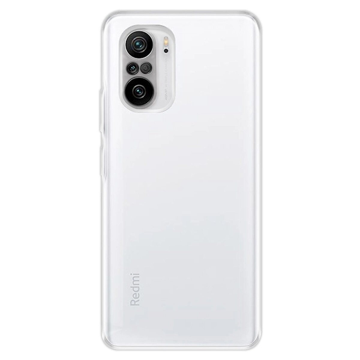Xiaomi Poco F3 Kılıf Deluxe 2mm Şeffaf Silikon - Şeffaf