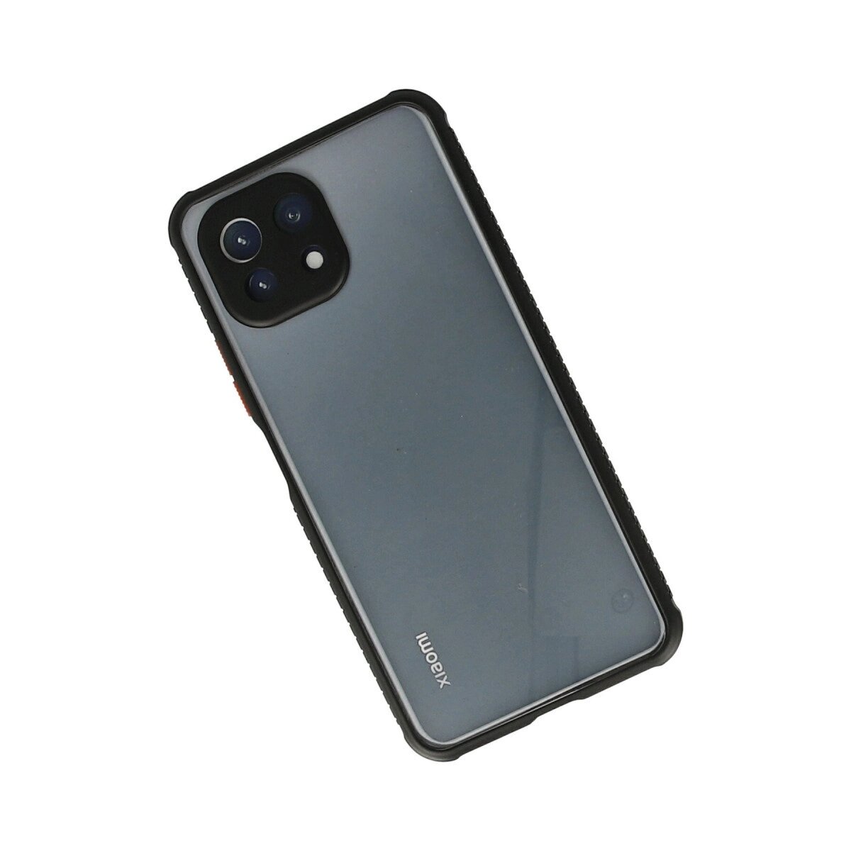 Xiaomi Mi 11 Lite Kılıf Miami Şeffaf Silikon - Siyah Xiaomi Mi 11 Lite Kılıf Miami Şeffaf Silikon - Siyah