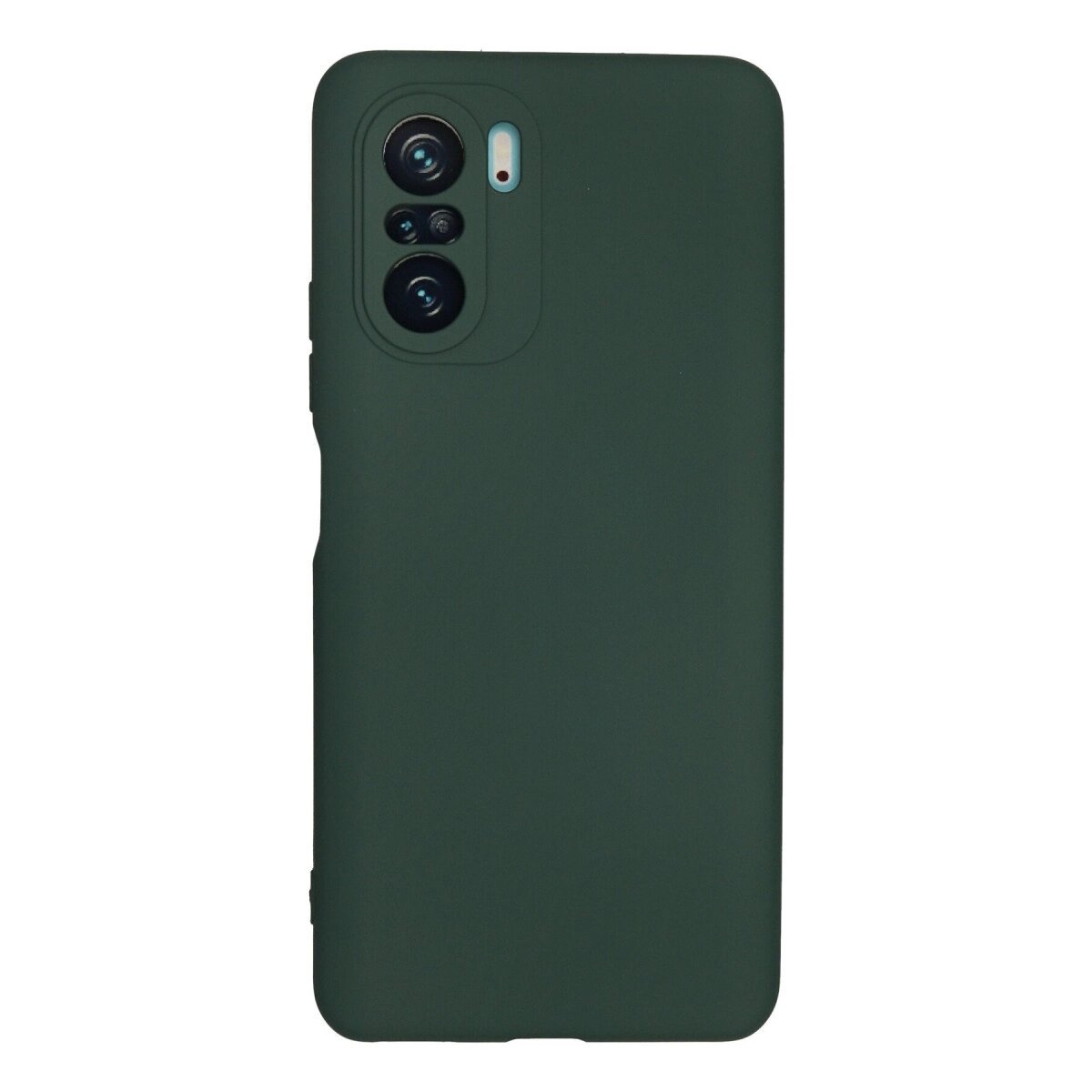 Xiaomi Poco F3 Kılıf Nano İçi Kadife Silikon - Koyu Yeşil Xiaomi Poco F3 Kılıf Nano İçi Kadife Silikon - Koyu Yeşil