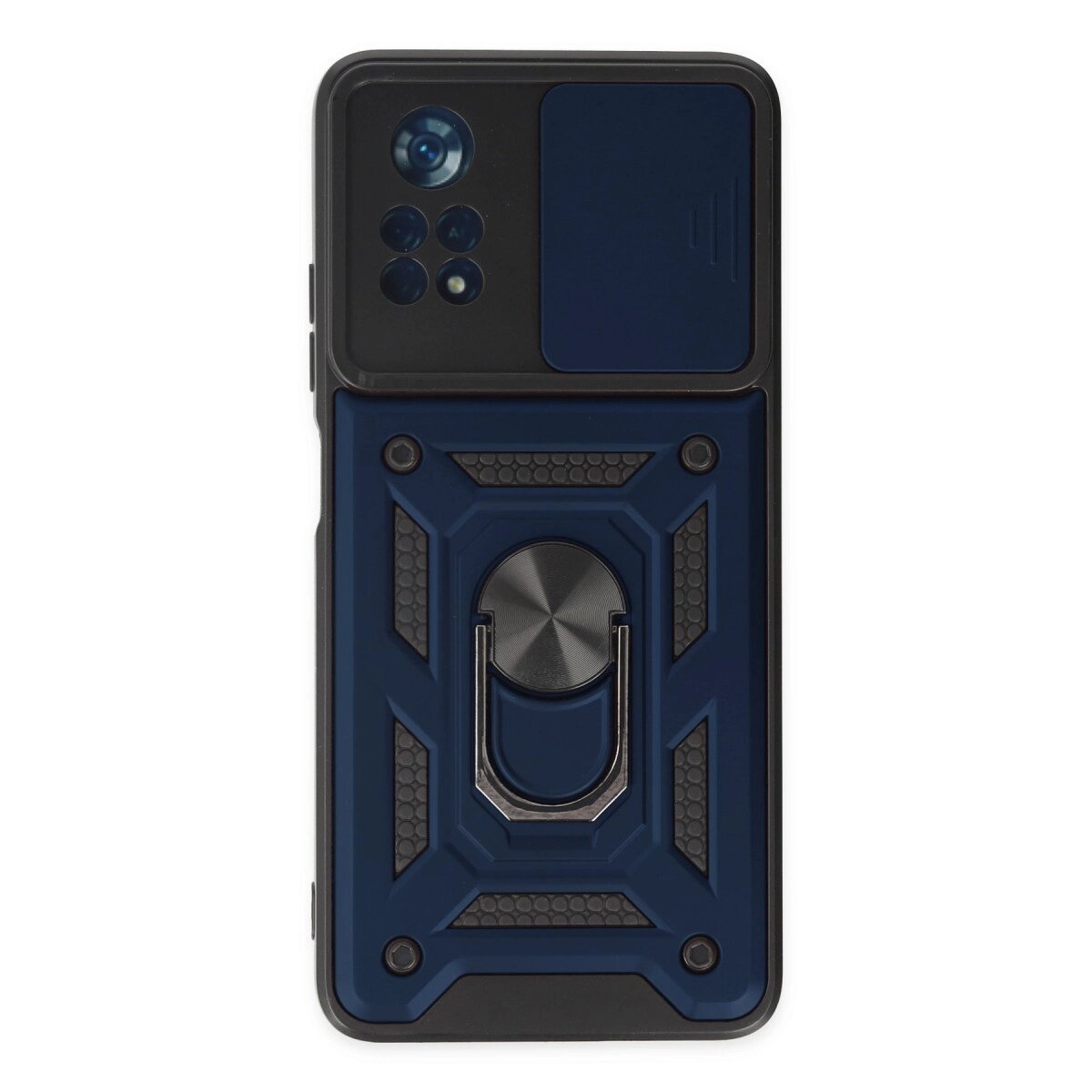 Xiaomi Poco X4 Pro 5g Kılıf Pars Lens Yüzüklü Silikon - Lacivert Xiaomi Poco X4 Pro 5g Kılıf Pars Lens Yüzüklü Silikon - Lacivert