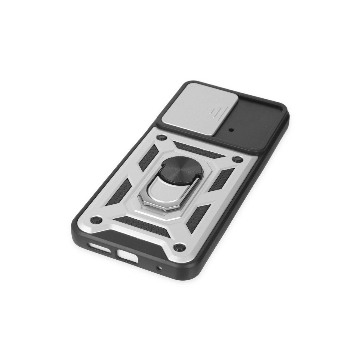 Xiaomi Poco M4 Pro 4g Kılıf Pars Lens Yüzüklü Silikon - Gümüş Xiaomi Poco M4 Pro 4g Kılıf Pars Lens Yüzüklü Silikon - Gümüş