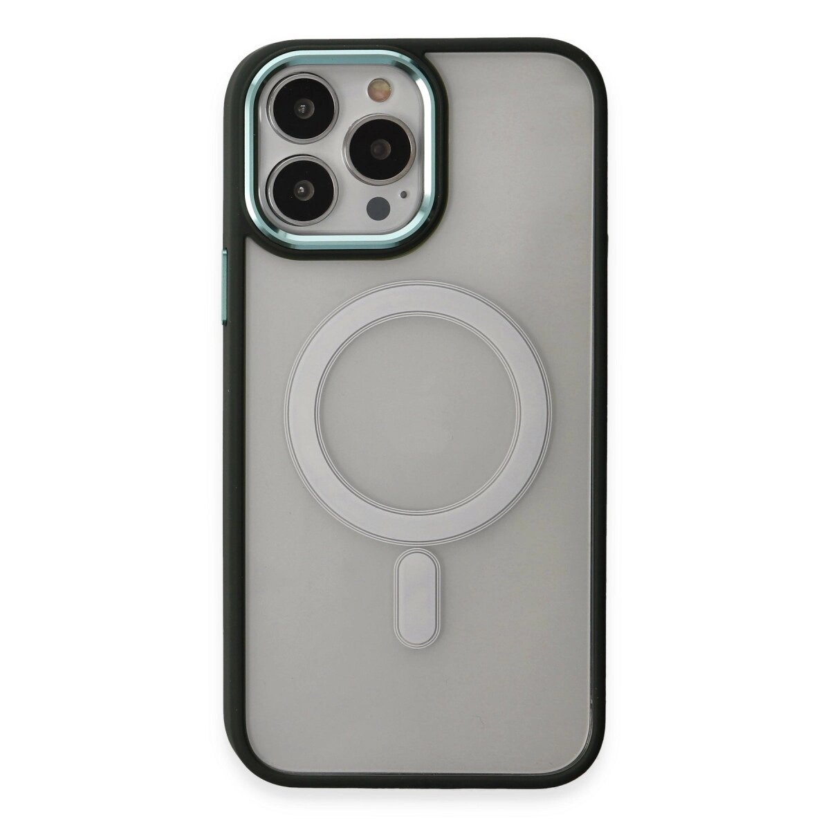 Apple İphone 15 Pro Max Kılıf Room Magneticsafe Silikon - Köknar Yeşili Apple İphone 15 Pro Max Kılıf Room Magneticsafe Silikon - Köknar Yeşili