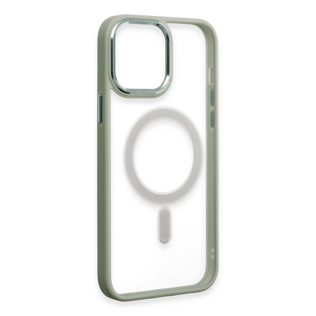 Apple İphone 15 Pro Max Kılıf Room Magneticsafe Silikon - Su Yeşili Apple İphone 15 Pro Max Kılıf Room Magneticsafe Silikon - Su Yeşili