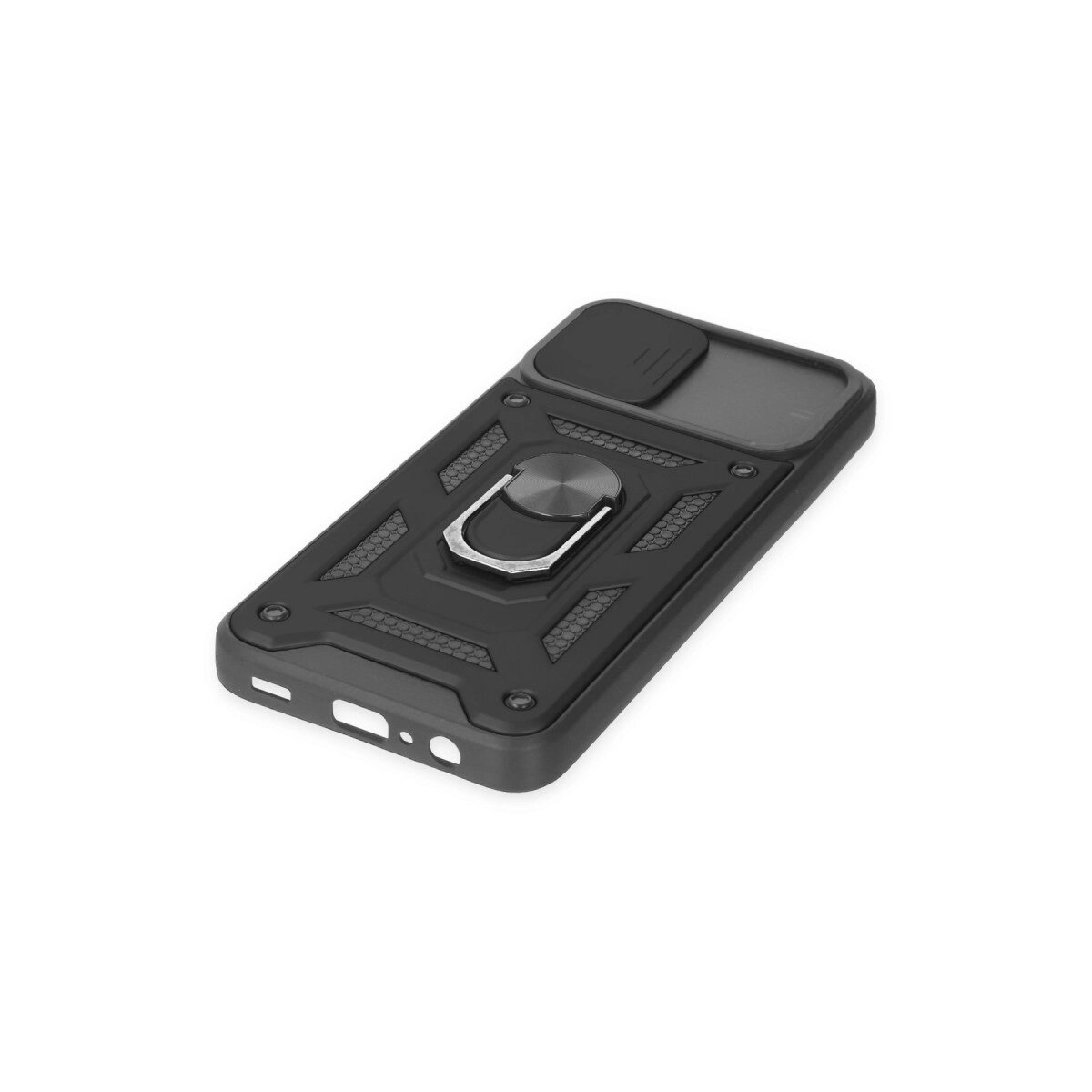 Samsung Galaxy A03 Kılıf Pars Lens Yüzüklü Silikon - Siyah Samsung Galaxy A03 Kılıf Pars Lens Yüzüklü Silikon - Siyah