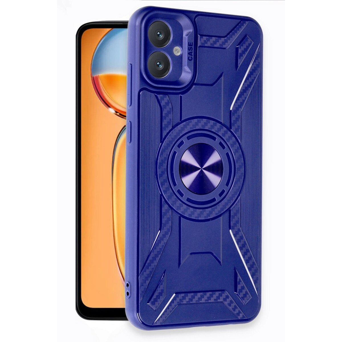 Samsung Galaxy A05 Kılıf Lincoln Silikon - Lacivert Samsung Galaxy A05 Kılıf Lincoln Silikon - Lacivert