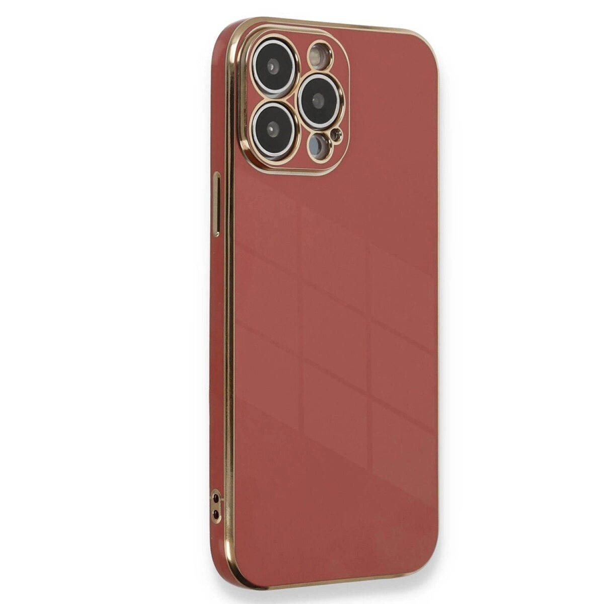 Apple İphone 15 Pro Kılıf Volet Silikon - Kırmızı Apple İphone 15 Pro Kılıf Volet Silikon - Kırmızı