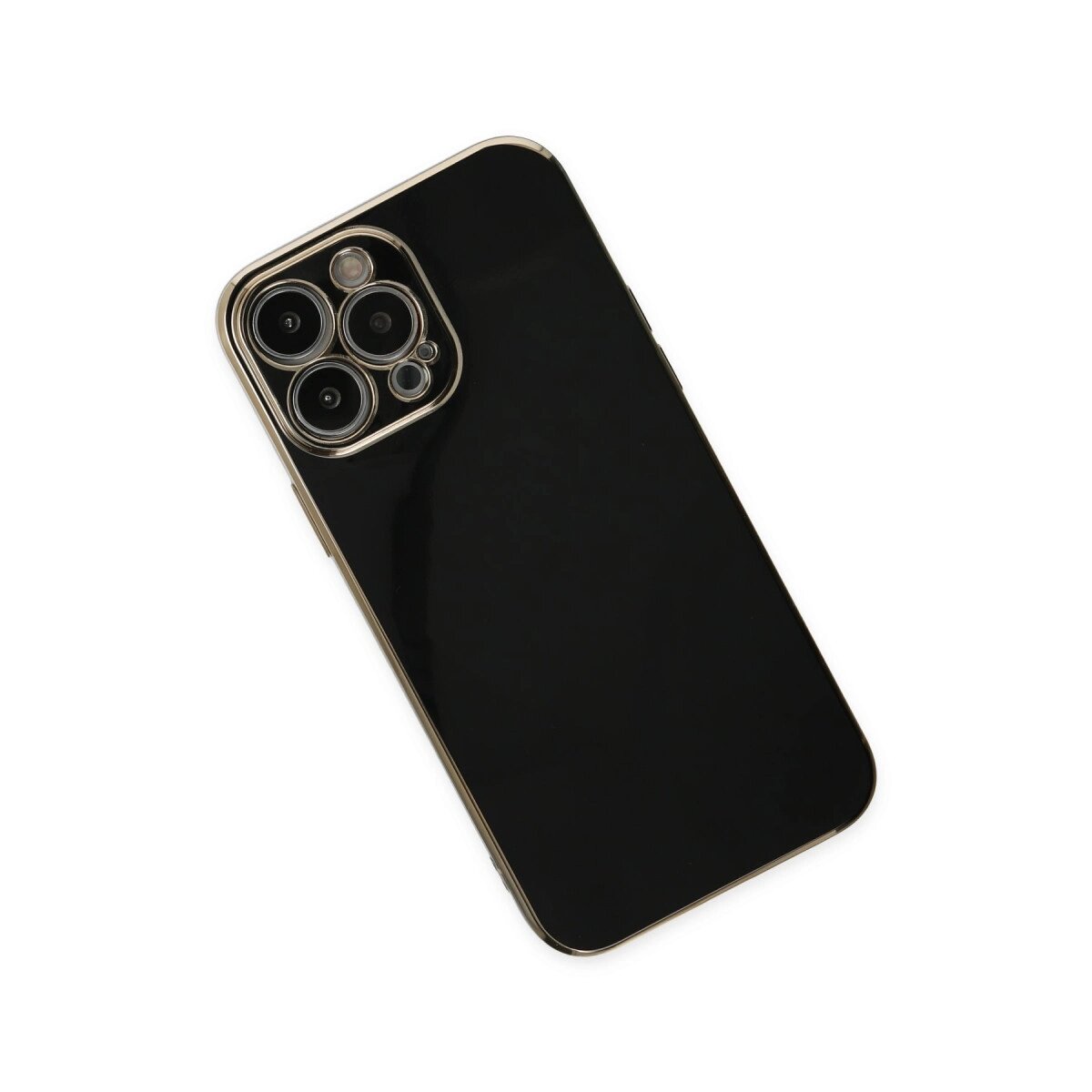 Apple İphone 15 Pro Max Kılıf Volet Silikon - Siyah Apple İphone 15 Pro Max Kılıf Volet Silikon - Siyah