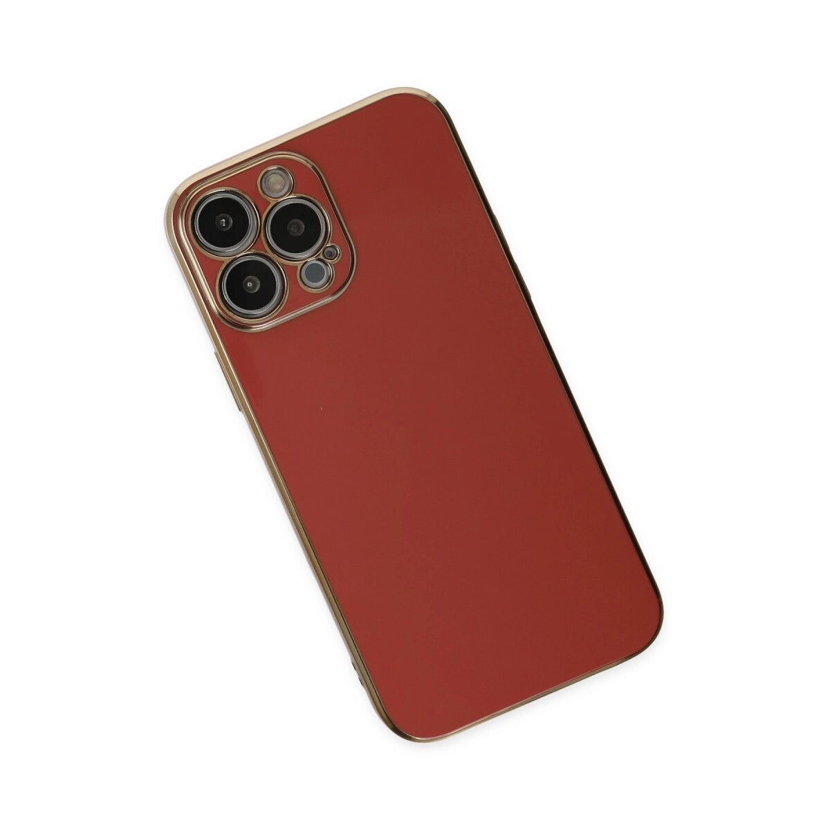 Apple İphone 15 Pro Max Kılıf Volet Silikon - Kırmızı Apple İphone 15 Pro Max Kılıf Volet Silikon - Kırmızı