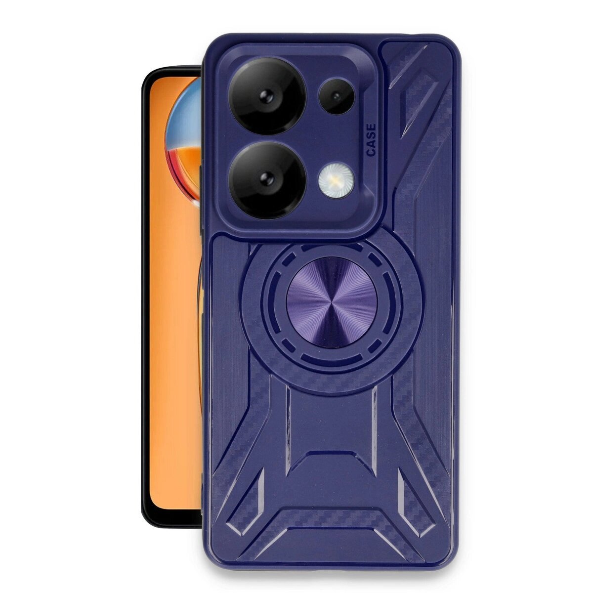 Xiaomi Redmi Note 13 Pro 4g Kılıf Lincoln Silikon - Lacivert Xiaomi Redmi Note 13 Pro 4g Kılıf Lincoln Silikon - Lacivert