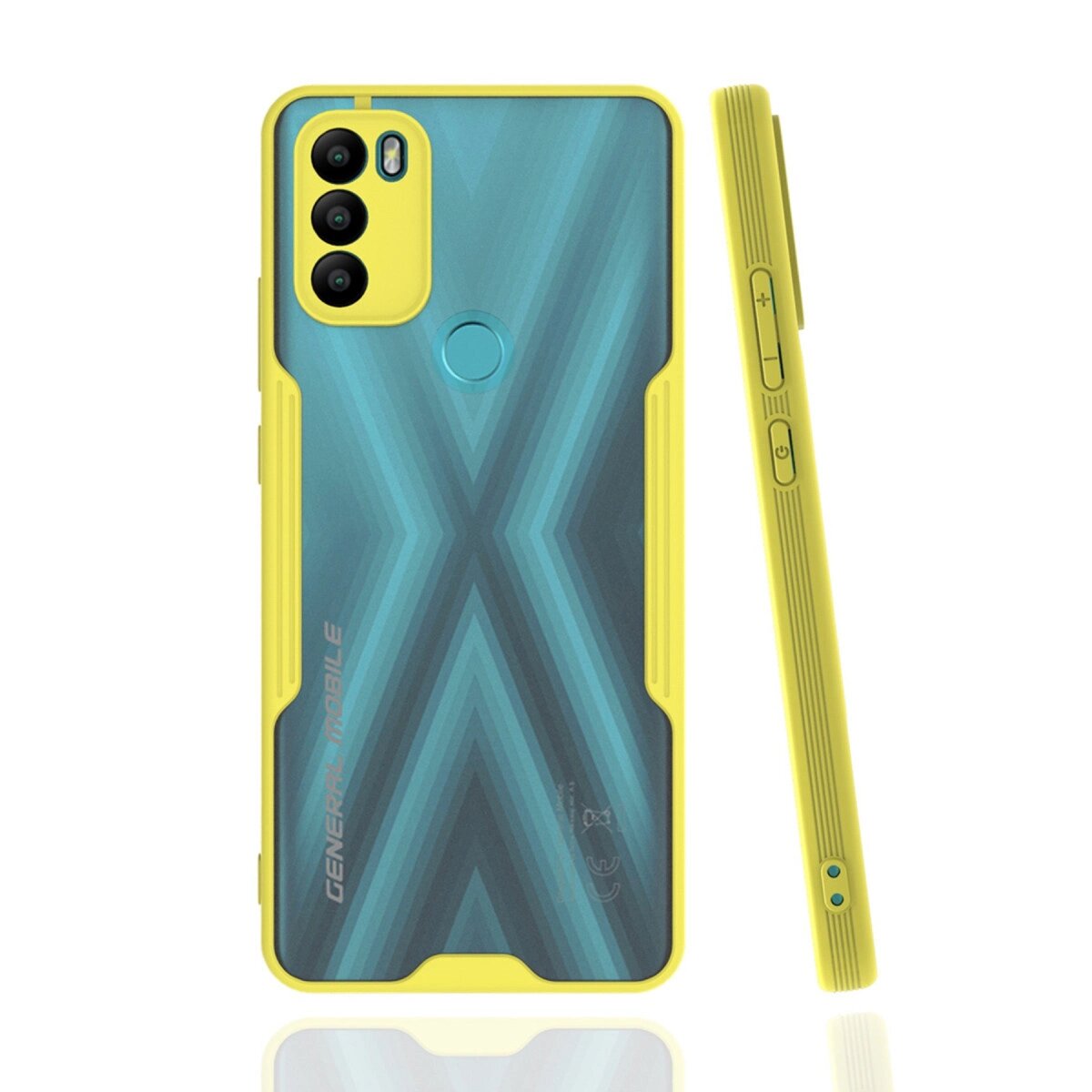 General Mobile Gm 21 Plus Kılıf Platin Silikon - Sarı General Mobile Gm 21 Plus Kılıf Platin Silikon - Sarı